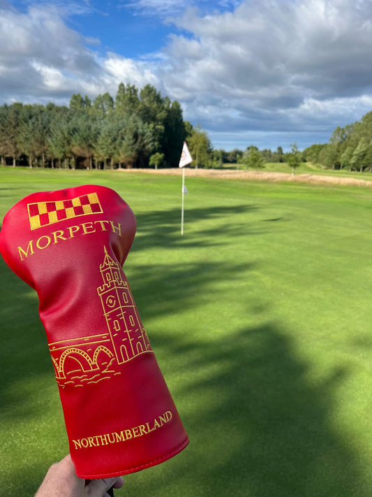 Morpeth Northumberland Golf Driver Headcover – Premium Leather