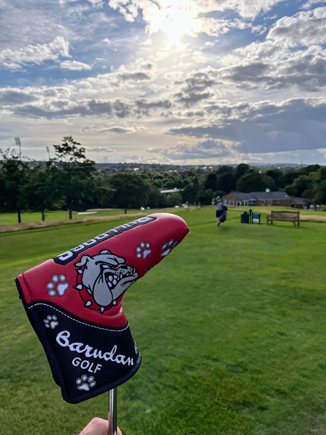 Bulldogs Golf Blade Putter Cover Red & Black
