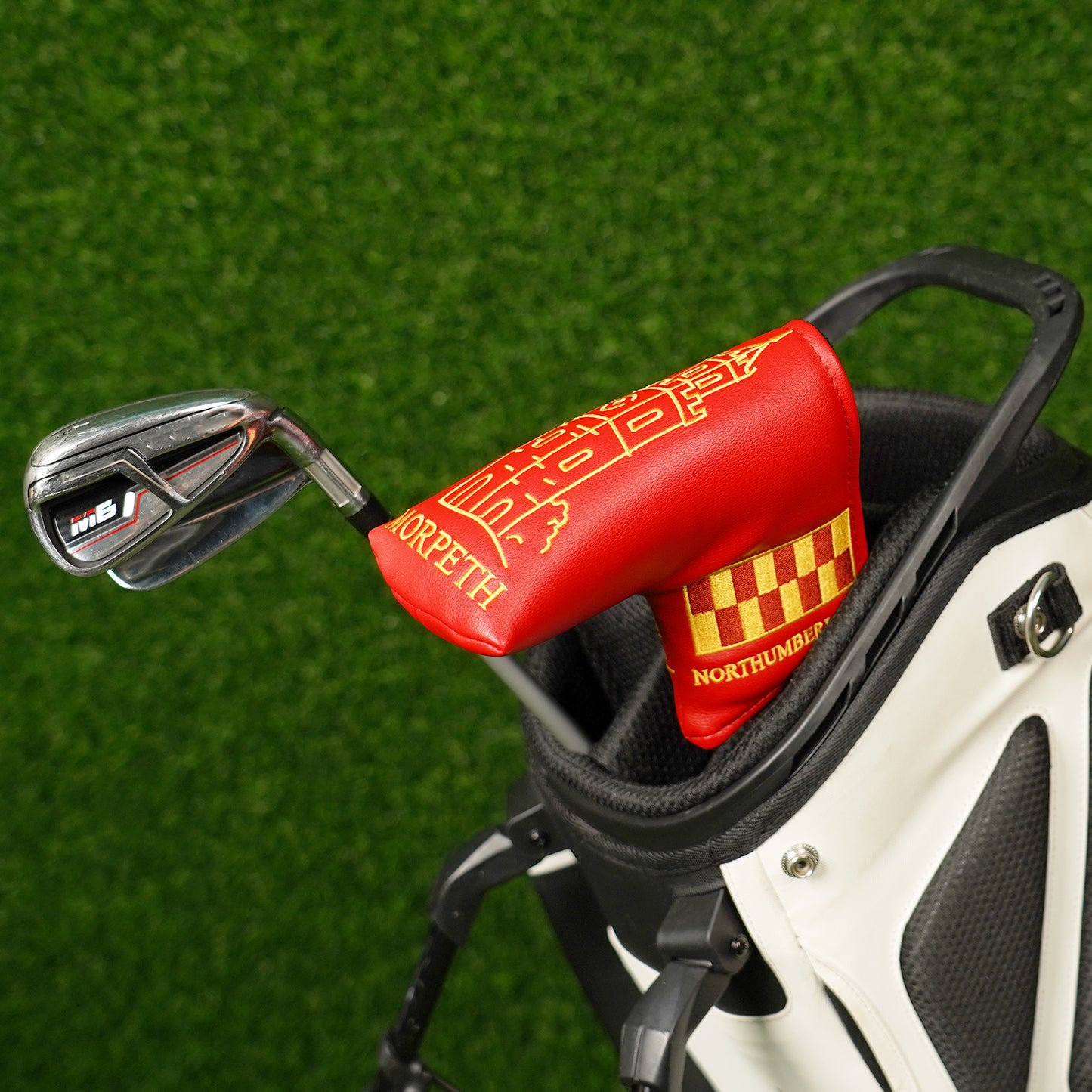 Morpeth Northumberland Golf Blade Putter Headcover
