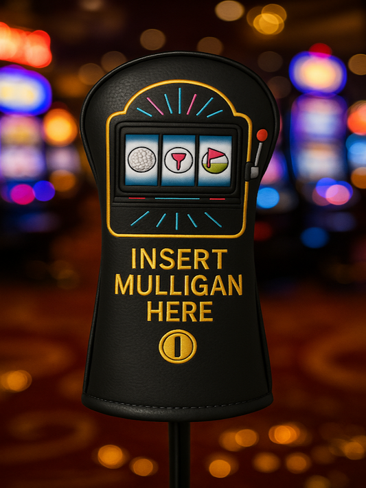 “Insert Mulligan Here” Slot Machine Golf Driver Headcover