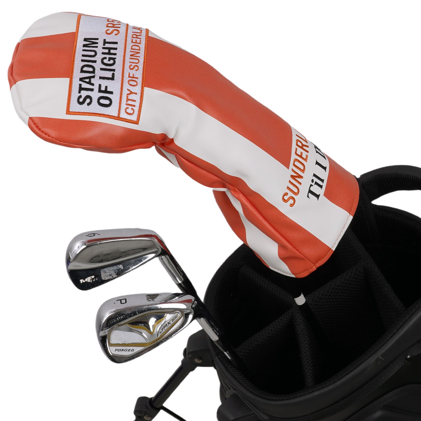 Sunderland Stadium of Light 'Till I Die' Golf Driver Headcover - PU Leather