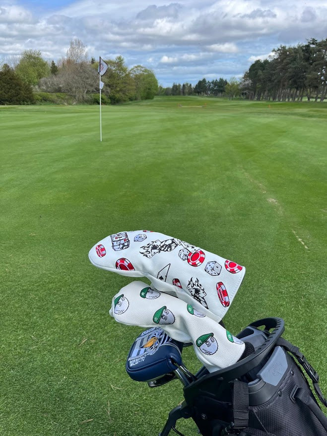 Casino Style Golf Driver Headcover- PU Leather | Universal Fit