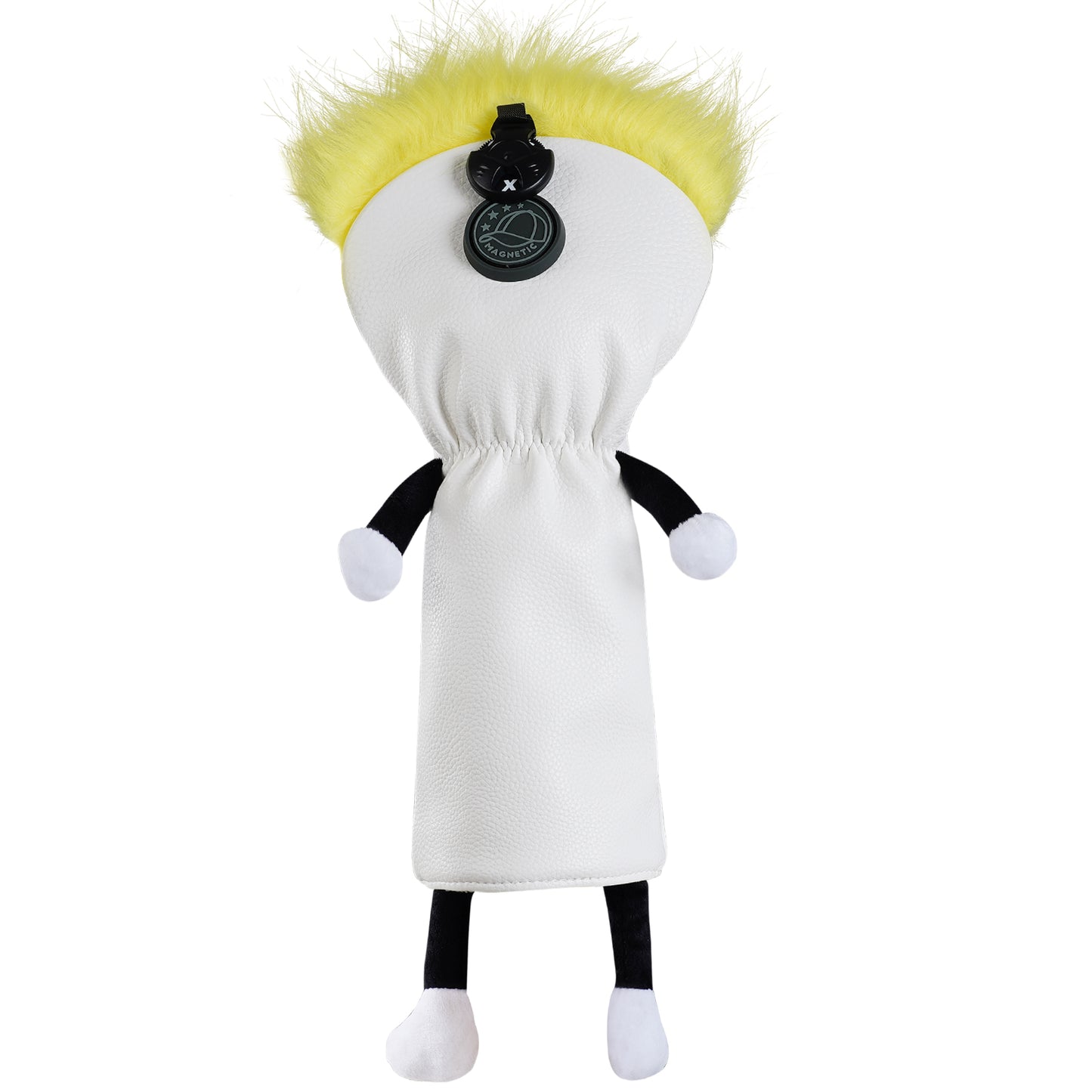 Grumpy Cartoon Character Golf Driver Headcover – PU Leather | Universal Fit