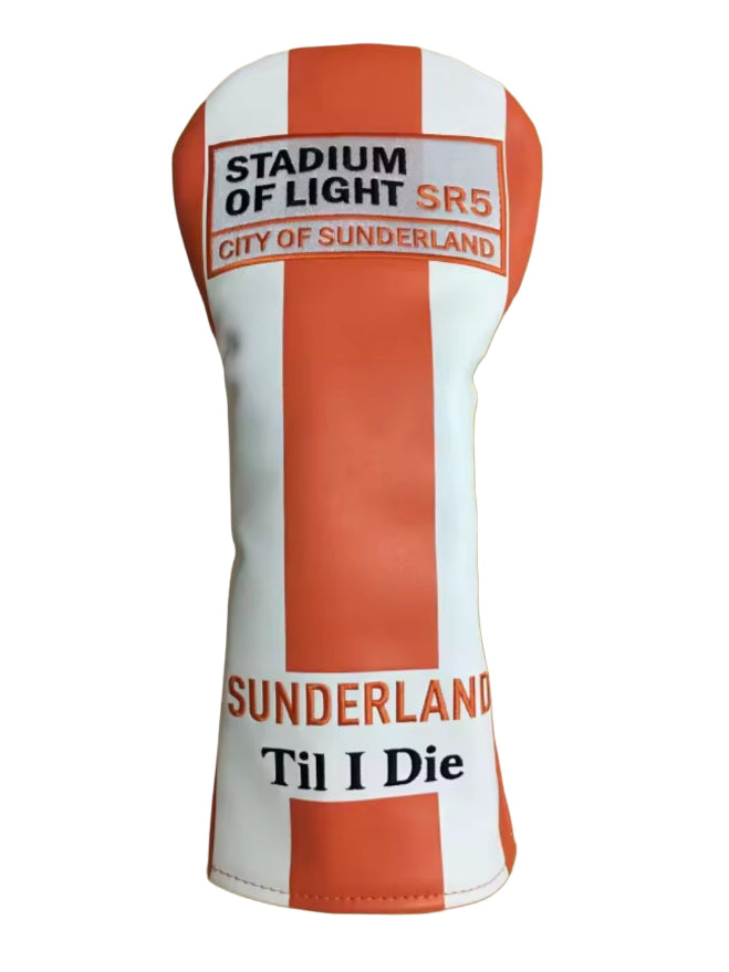 Sunderland Stadium of Light 'Till I Die' Golf Driver Headcover - PU Leather
